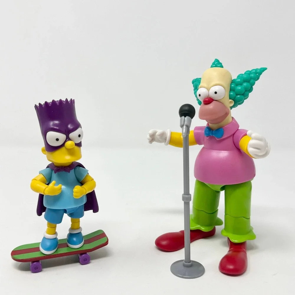 Jakks Pacific The Simpsons Bartman and Krusty the Clown Action Figure Set Toy